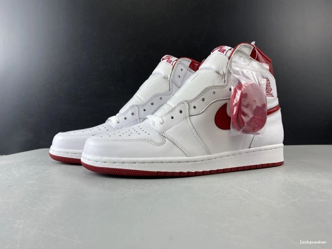 Rep LUCY Retro Jordan 1 Red Metallic Air 555088-103 (2017) 0811